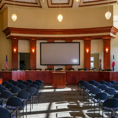 council chambers
